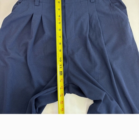 Halara Pants dark blue Wide Leg size Medium Petite - Picture 5 of 6